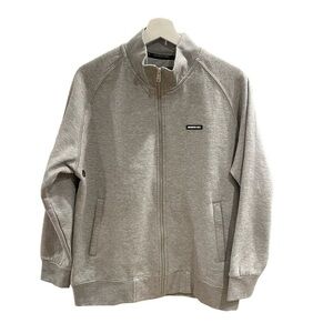 Members Only Jacket Grey Sweatshirt Pockets